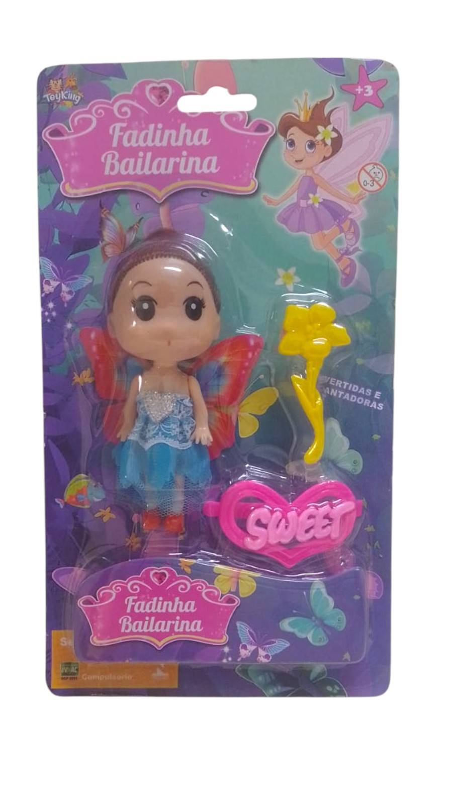 BONECA FADINHA BAILARINA